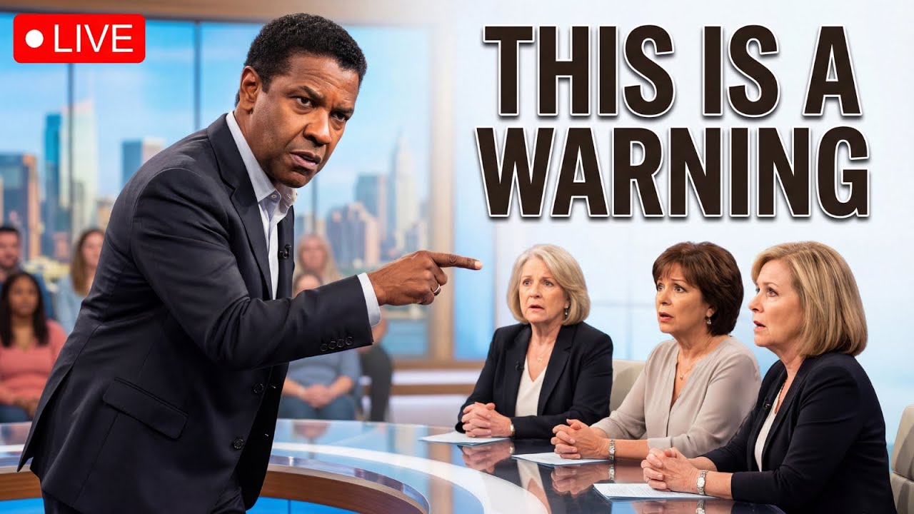 “This Is a WARNING” – Denzel Confronts Hollywood’s Dangerous Obsession