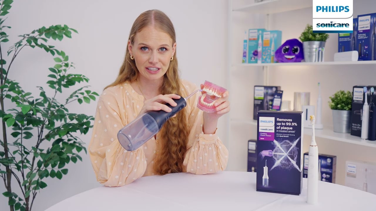 Így használd a Philips Sonicare szájzuhanyt