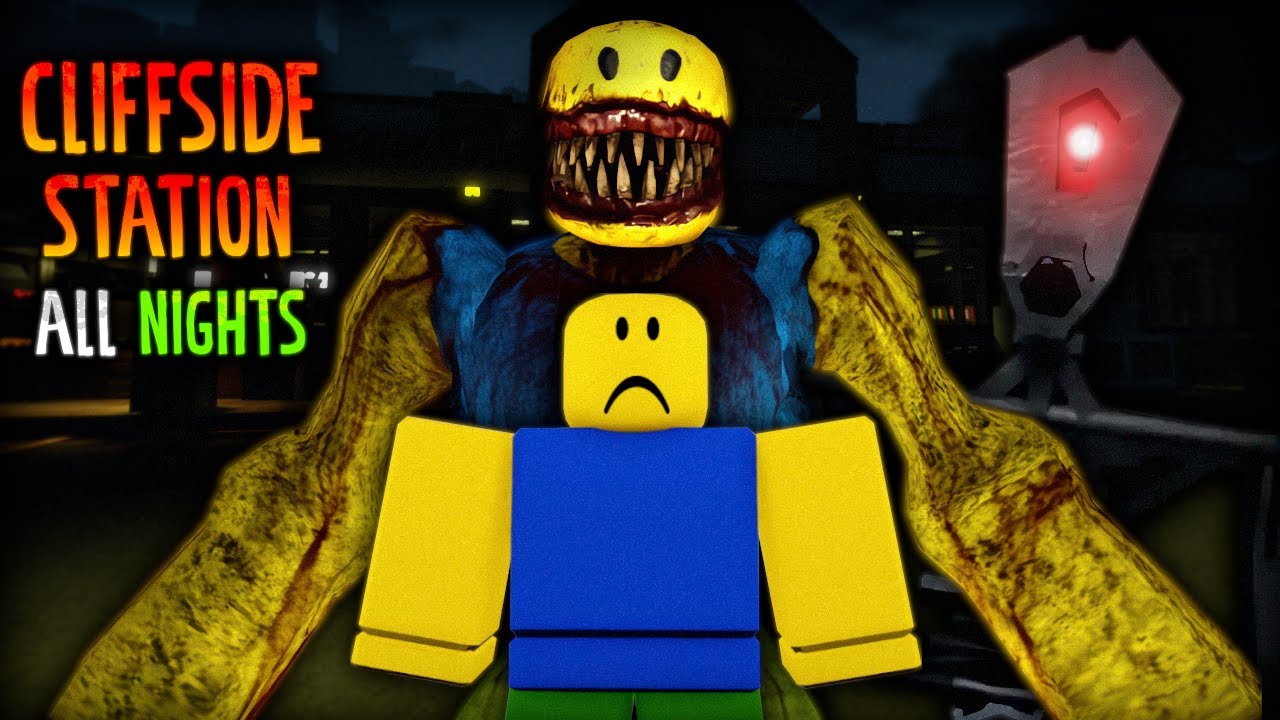 ROBLOX - Cliffside Station - ALL NIGHTS [Full Walkthrough]