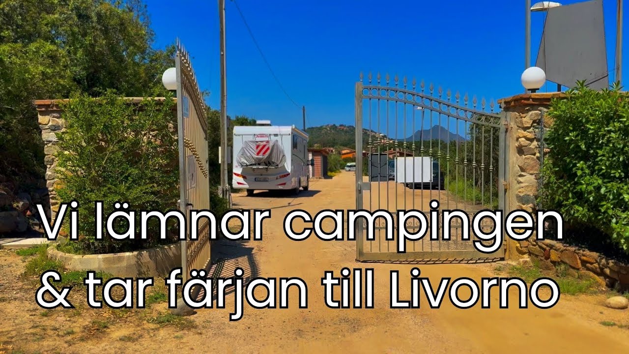 Europaresa 2025 - Del 10 - Sardinien till Livorno