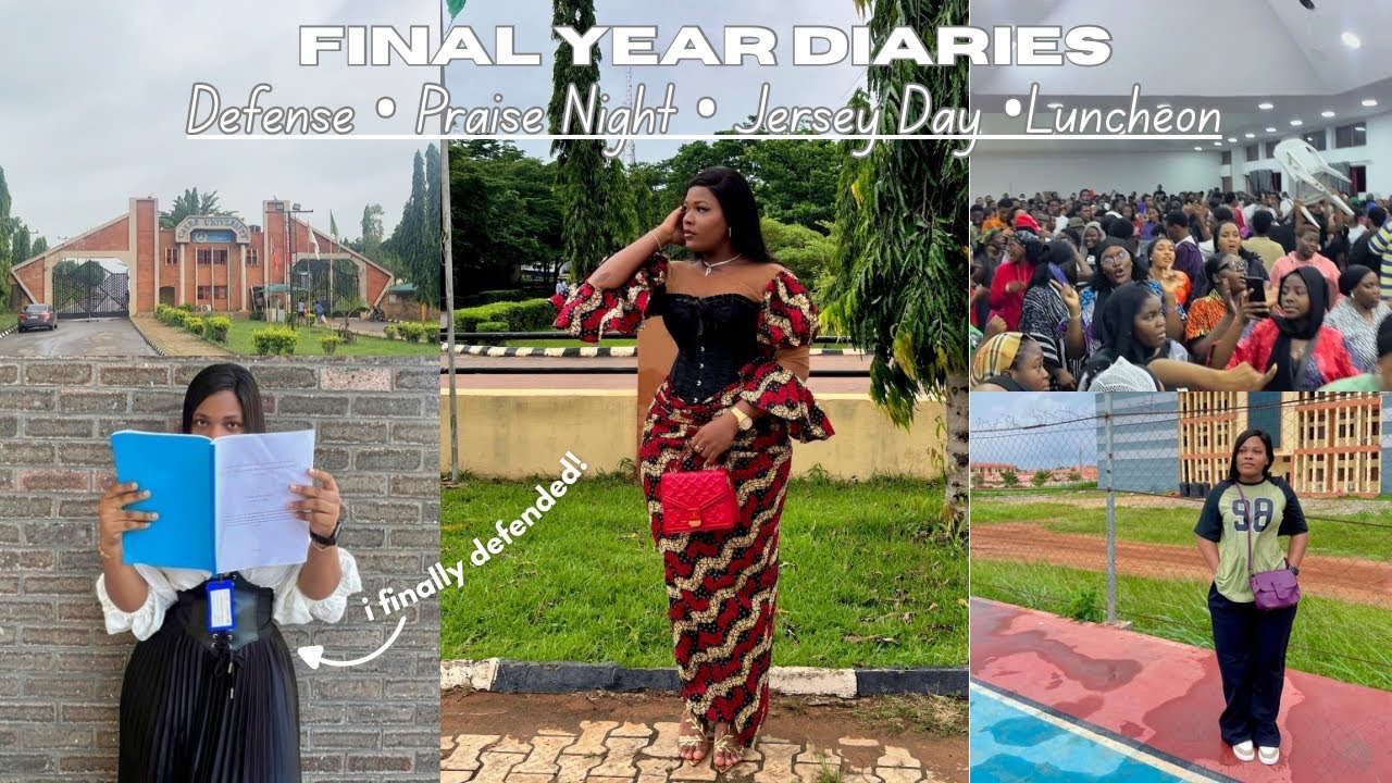 Defended My Project, Slayed Ankara Looks & Lived My Best FYB Week! | Uni Vlog Nigeria