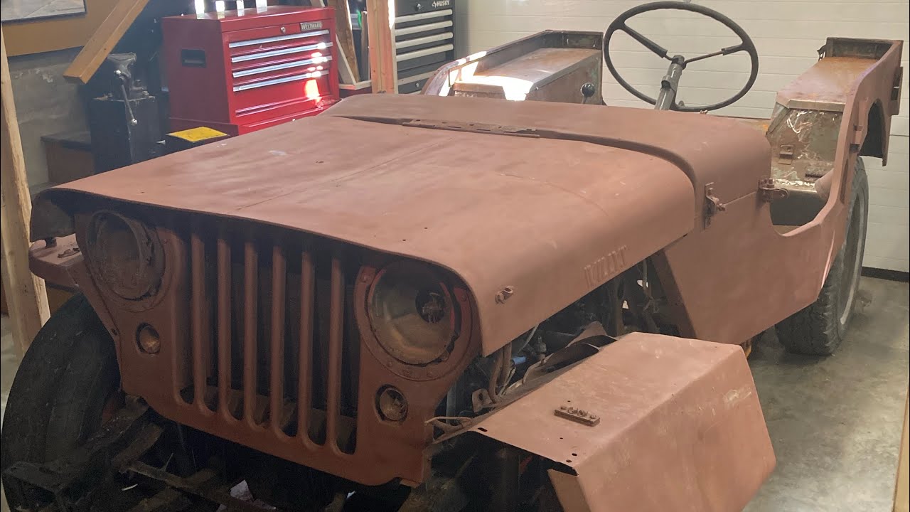 Прокачка тормозов Jeep CJ2A