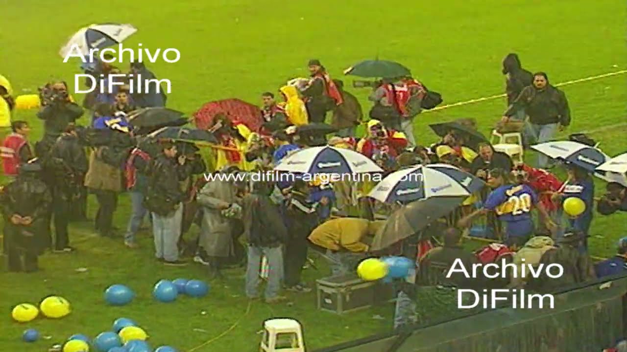 Boca Juniors campeon de la Copa Libertadores - Festejos en la Bombonera 2000
