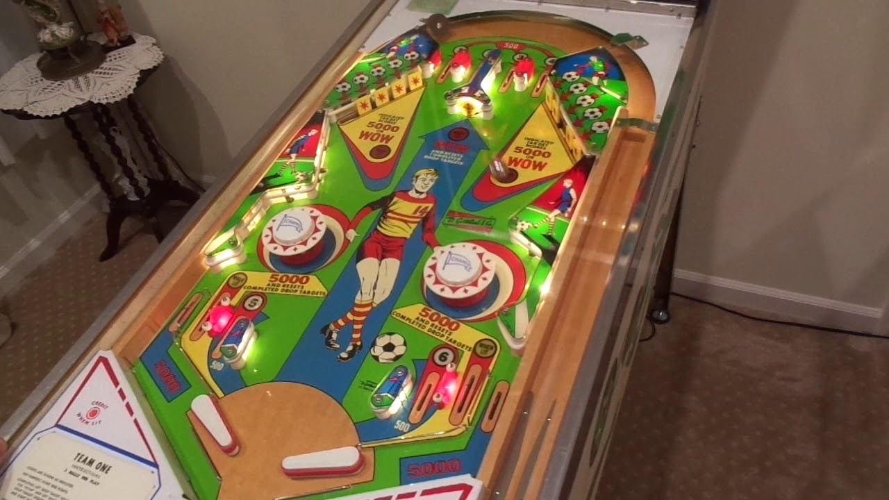 Gottlieb TEAM ONE For Sale (Dr. Dave's Pinball Restorations)