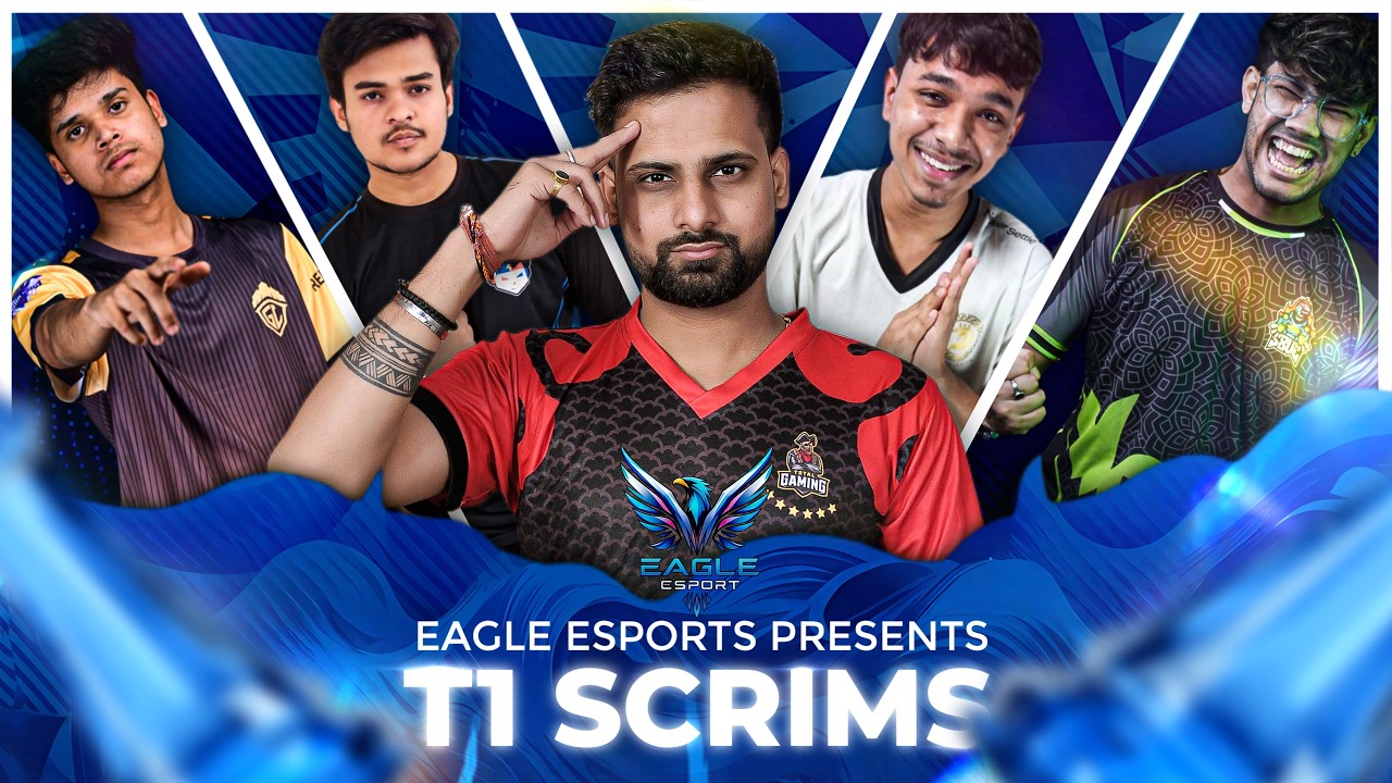 EAGLE T1 SCRIMS  FT || iQOO TG , RNTX , GDR PROS , MNZ , GGI AND MANY MORE.....