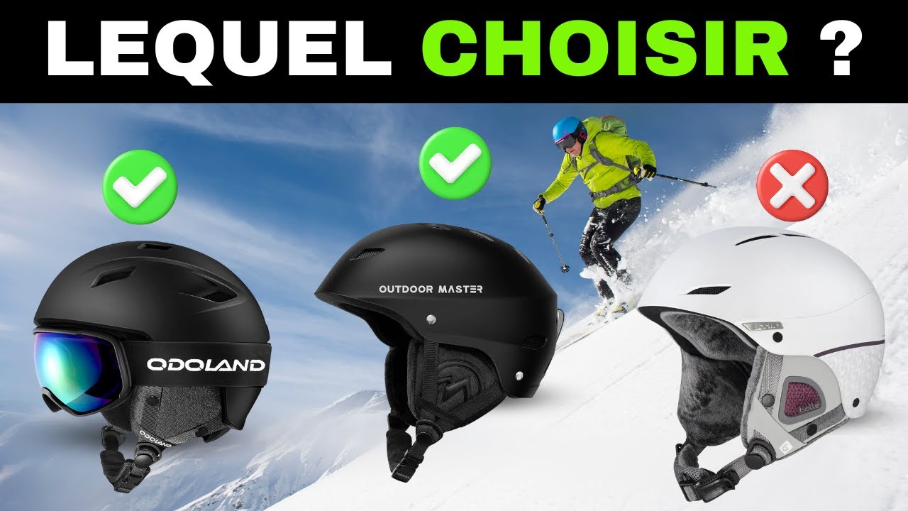 ✅ TOP 7 Meilleurs Casques Ski et Snowboard  [2026] 🎿 Sécurité et Confort en Montagne