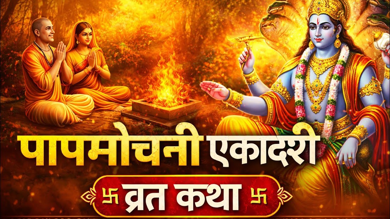पापमोचनी एकादशी व्रत कथा | Papmochani Ekadashi Vrat Katha | Ekadashi Vrat Katha | Papmochani 2026
