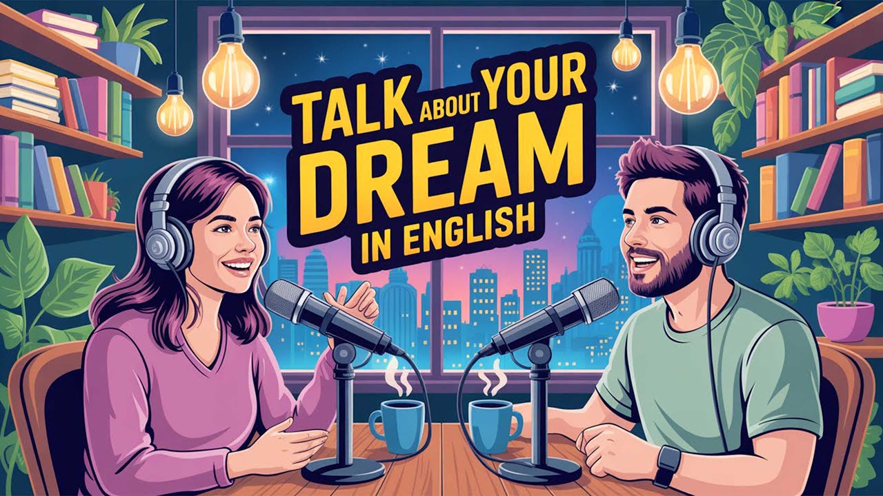 How to Talk About Your Dreams in English | Podcast Conversation | Talk English Vault