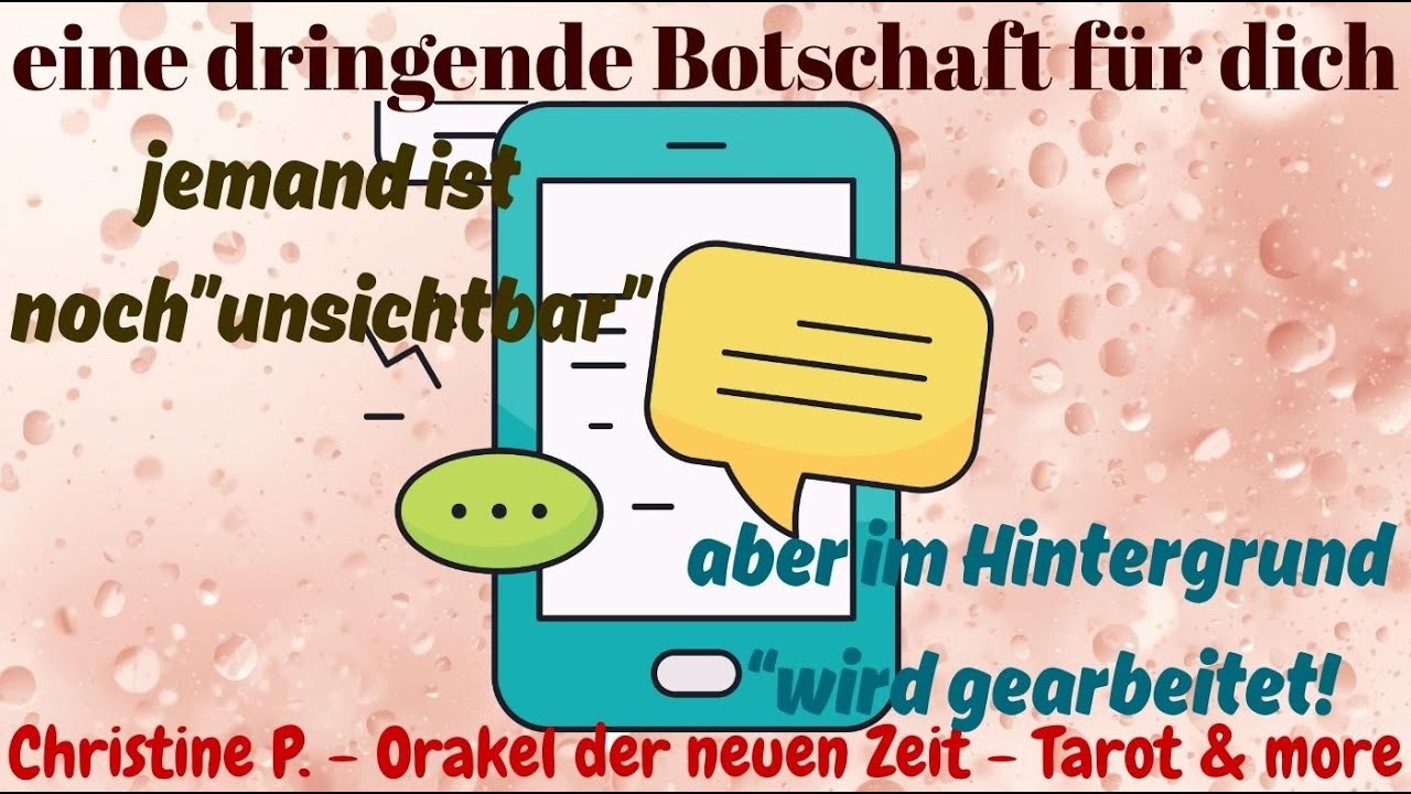 🐞 dringende Botschaft:  jemand ist noch 
