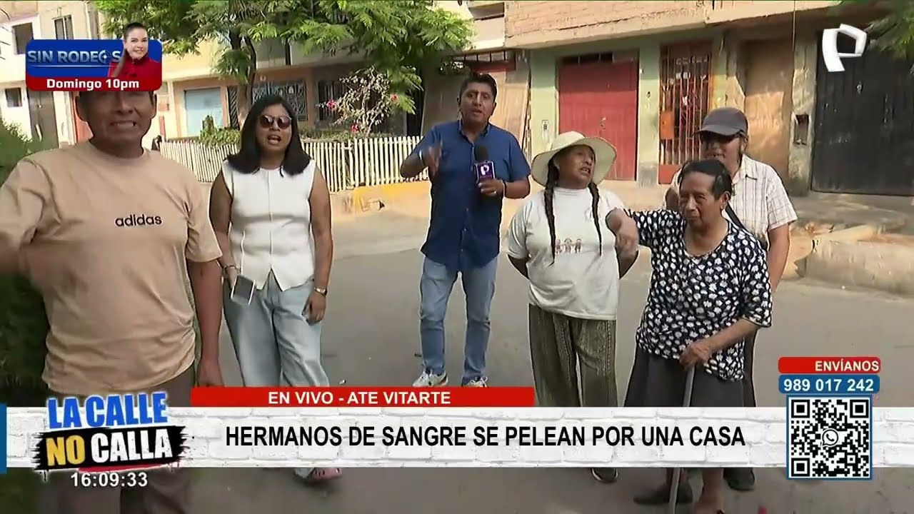 Hijos se pelean por la casa de sus padres