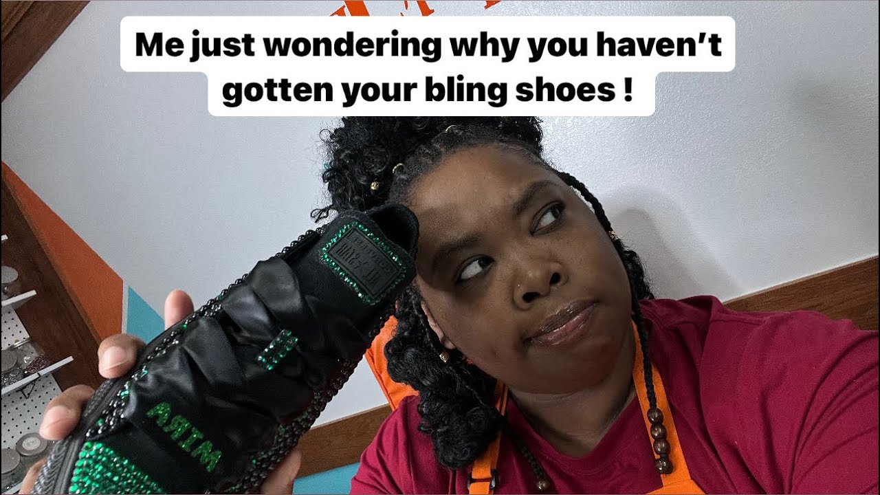 How to bling Converse shoes