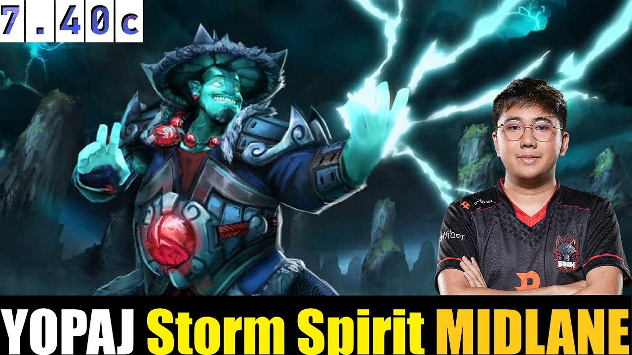 🤯YOPAJ [Storm Spirit] MID 7.40c - DOTA 2 HIGHEST MMR MATCH#dota2   #dota2gameplay