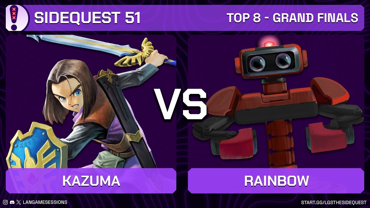 Kazuma VS Rainbow - Grand Finals - LGS: The Sidequest 51 - SSBU