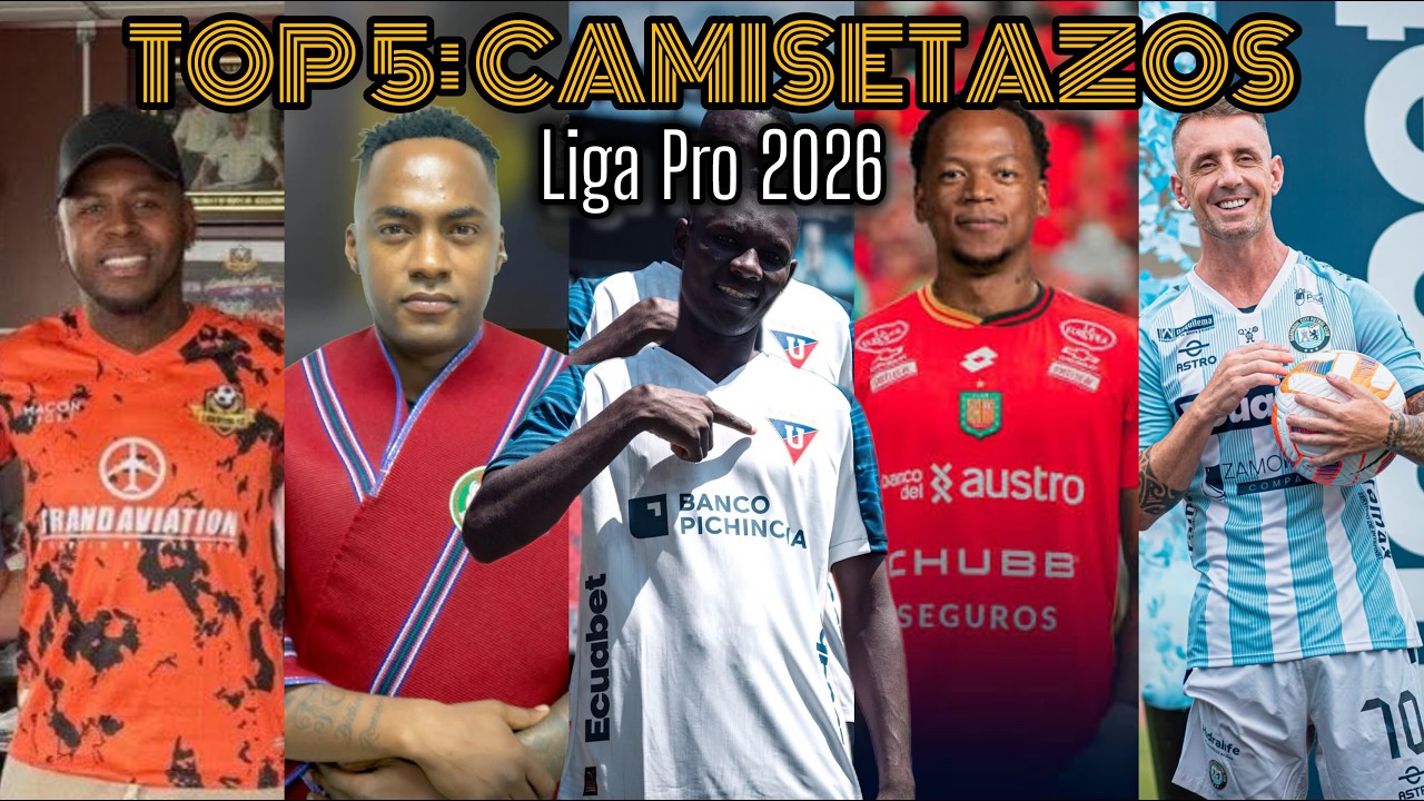 TOP 5: CAMISETAZOS DE LA LIGA PRO 2026