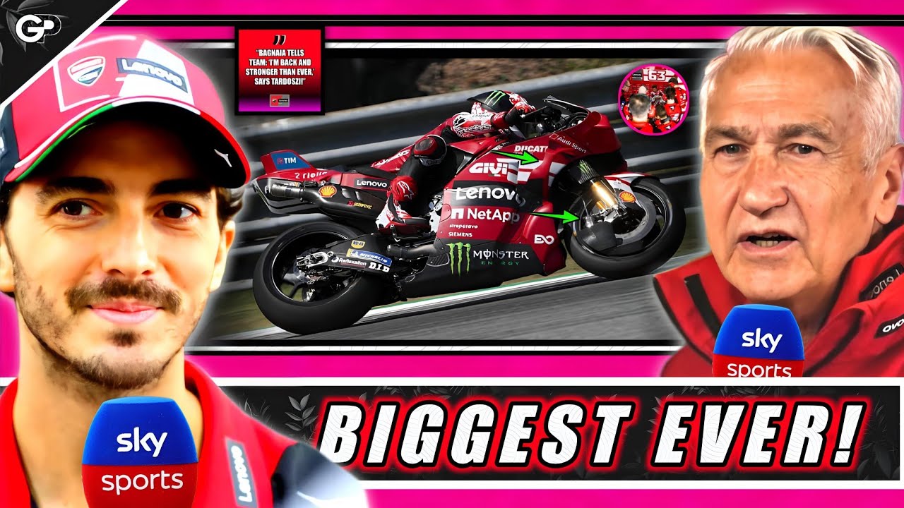 HUGE NEWS for Bagnaia & Ducati Just LEAKED! Boss Tardozzi Reveals Shocking 2026 Comeback Plans!