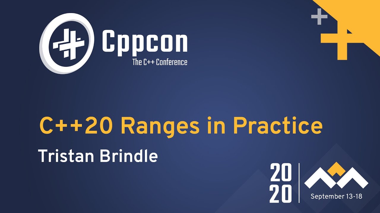 C++20 Ranges in Practice - Tristan Brindle - CppCon 2020