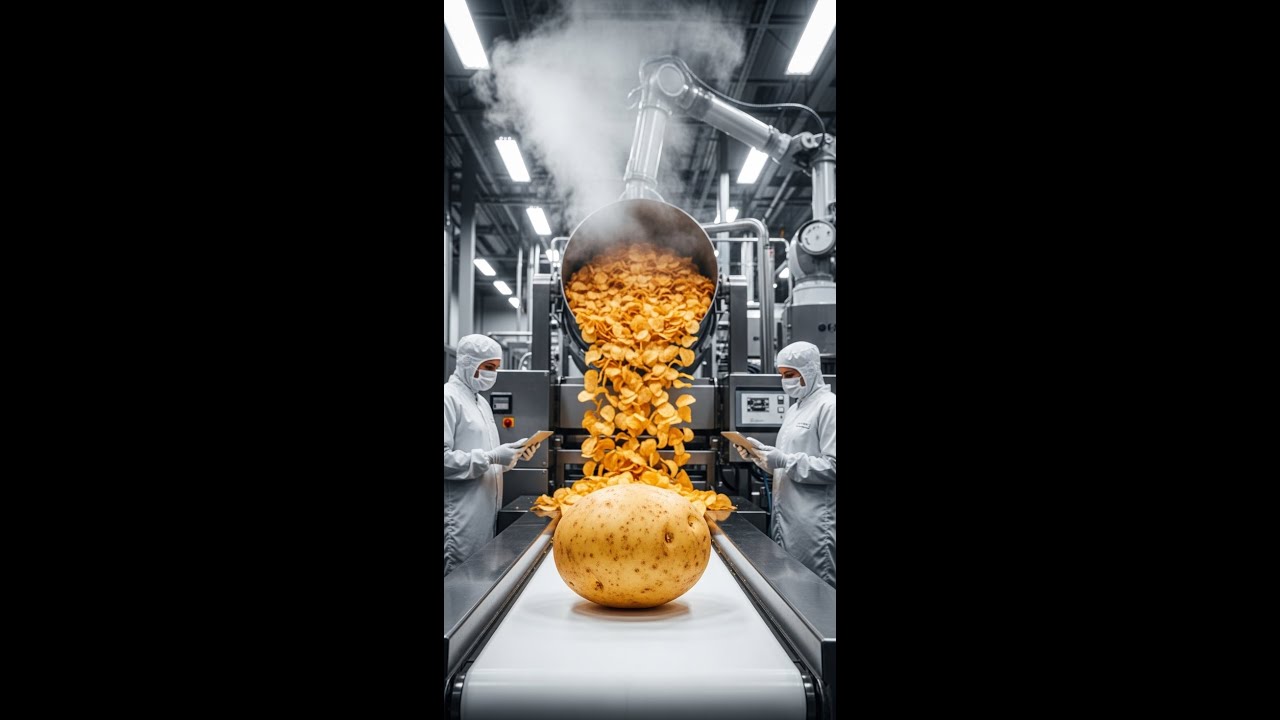 inside the lays factory high tech potato chip manufacturing