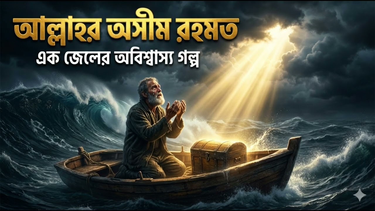 আল্লাহর অসীম রহমত - এক জেলের অবিশ্বাস্য গল্প। ইসলামিক গল্প। 