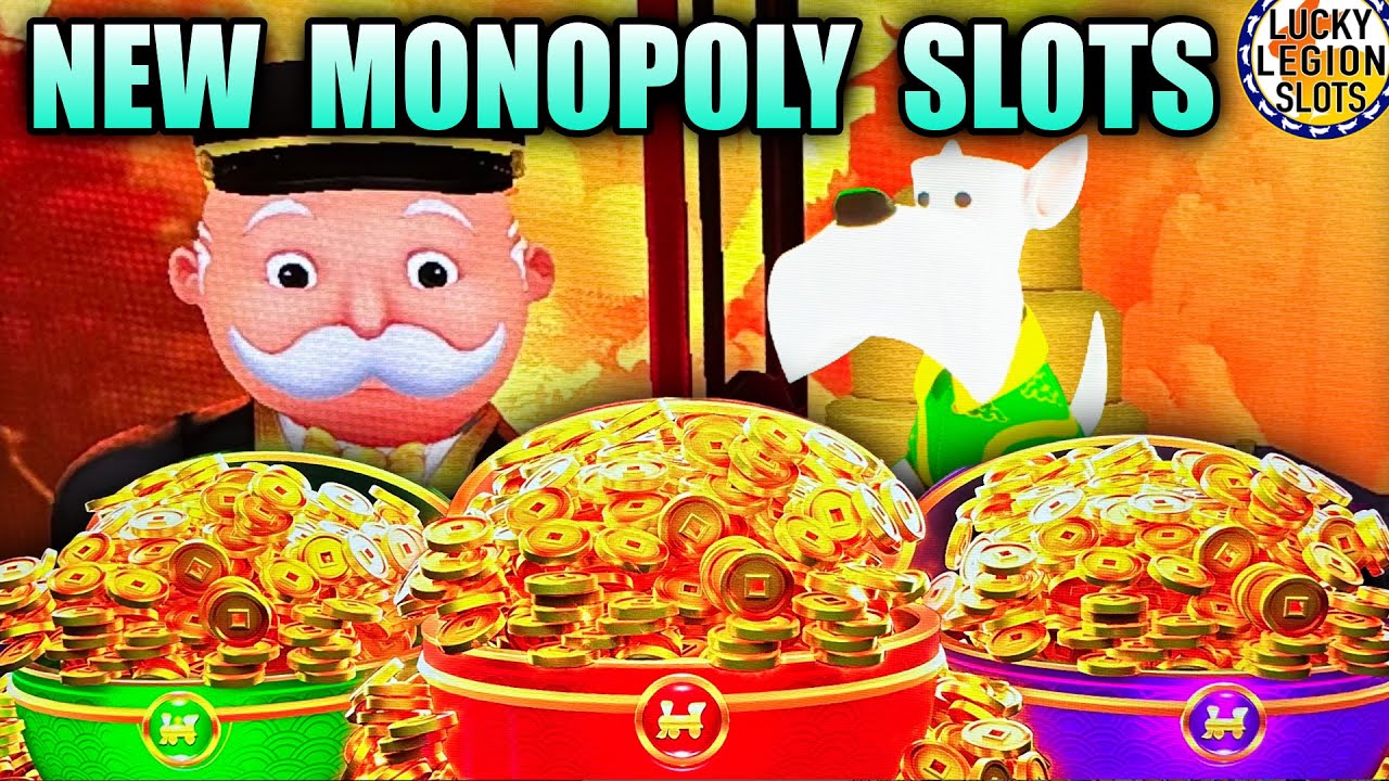 Let’s Play MONOPOLY EXPRESS New Slot Machine 3 Pots Slots Game
