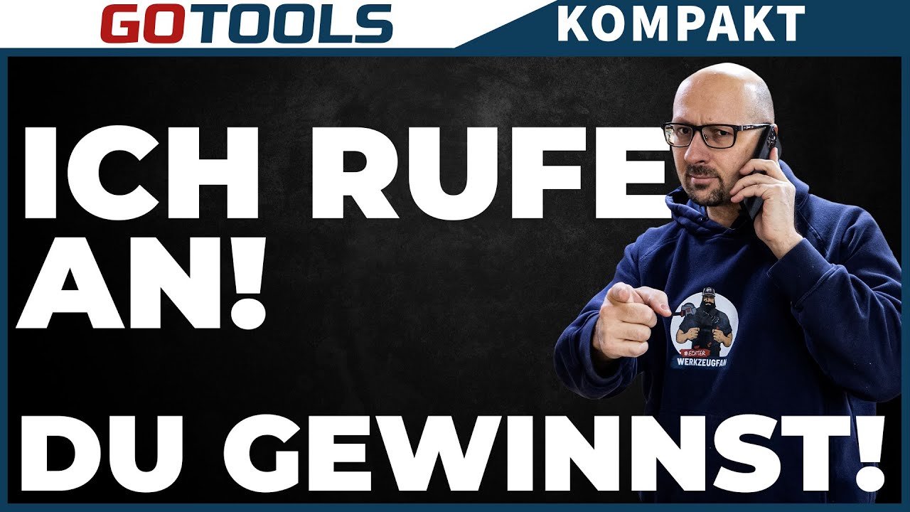 🔥 GO CHALLENGE 2021 - Das GOTOOLS Jahres-Gewinnspiel | f&uuml;r Werkzeuge bis 10.000 Euro Gesamtwert