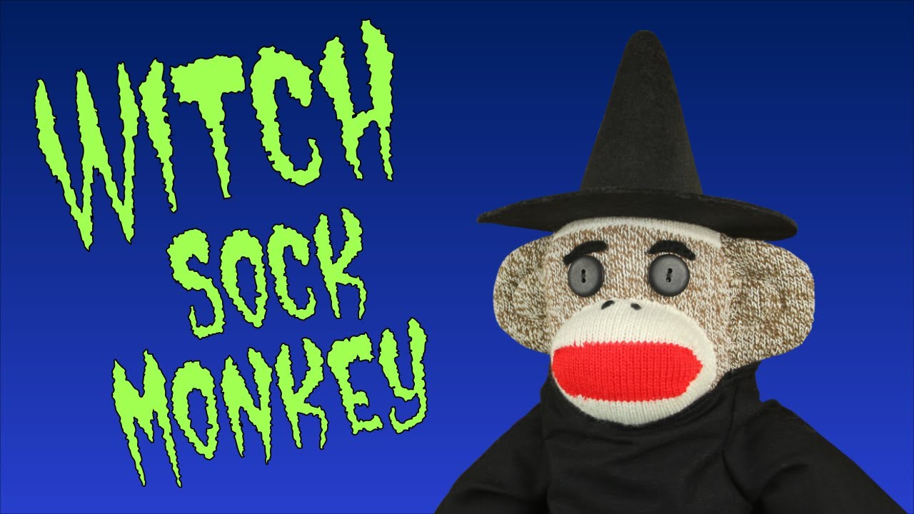 Making a Witch Sock Monkey