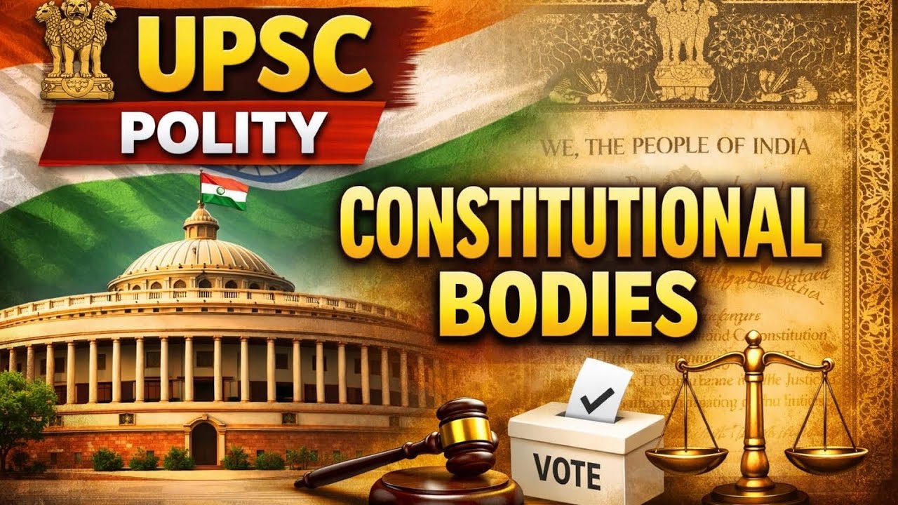 Constitutional bodies #polity #trending 