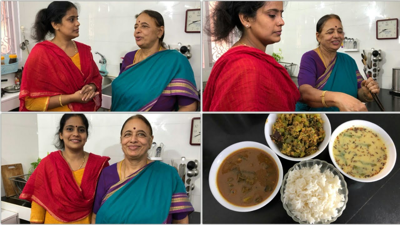 இன்றைய சமையல்/ Cooking Vlog/Thanjavur Race Kuzhambu/More Rasam/vendhaya keerai capsicum Paruppu usil