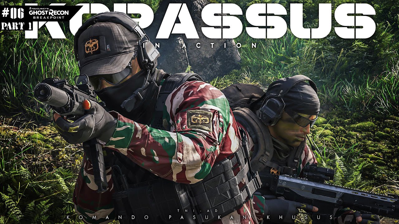 PASUKAN ELIT KOPASSUS MENYUSUP KEPANGKALAN ARMADA ISRAEL PART1 #ghostreconbreakpoint #kopassus