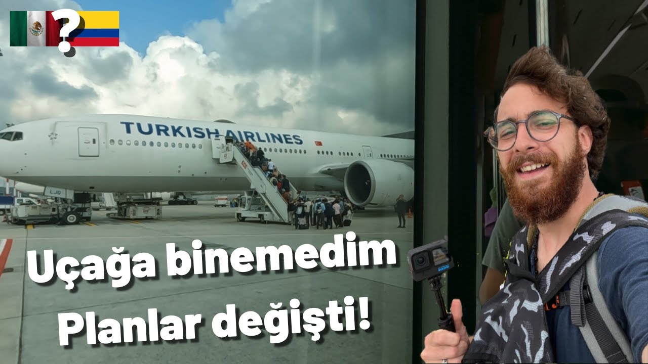 Uçağa binemedim | Kolombiyalı kız arkadaşım beni havalimanında karşıladı!