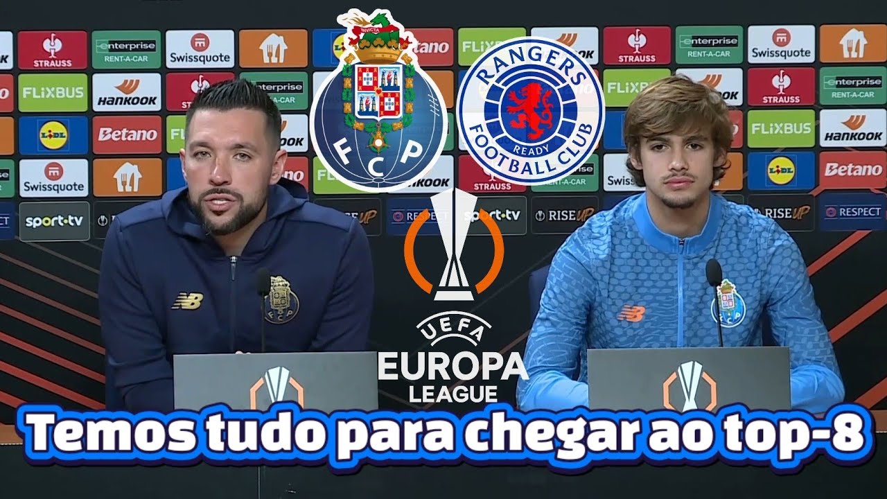 Conferência Imprensa Francesco Farioli e Rodrigo Mora - FC Porto x Rangers - Liga Europa