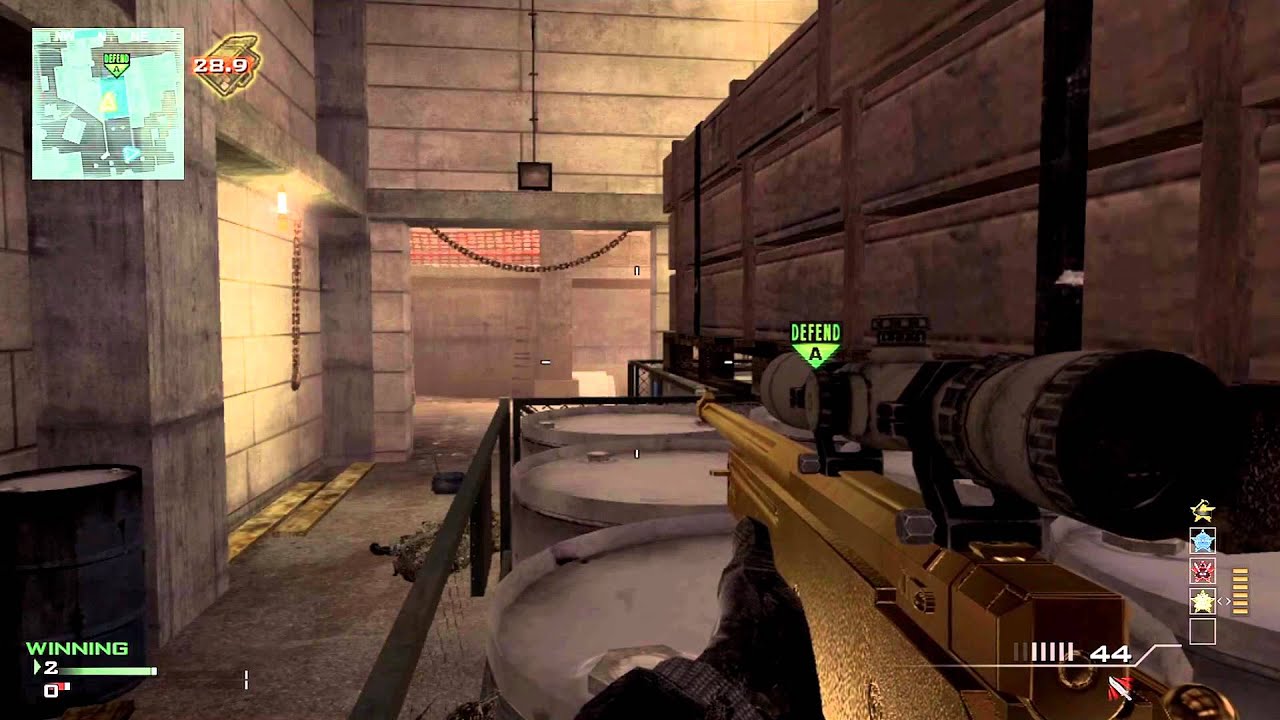 MW3 S&D Hardhat Sniping L118A