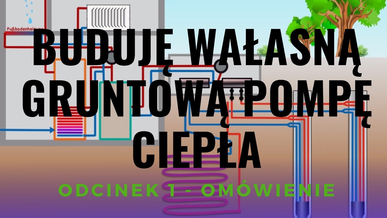 Budowa własnej POMPY CIEPŁA - Odc. 1 - omówienia. Ground Heat Pump