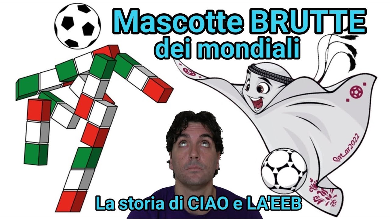 MASCOTTE DEI MONDIALI: la storia di Ciao (Italia '90) e La'eeb (Qatar 2022)