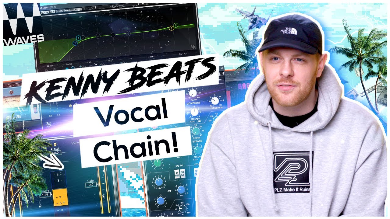 FREE Waves Rap Vocal Chain 🍀 (Kenny Beats Vocal Preset) 🌊⚡
