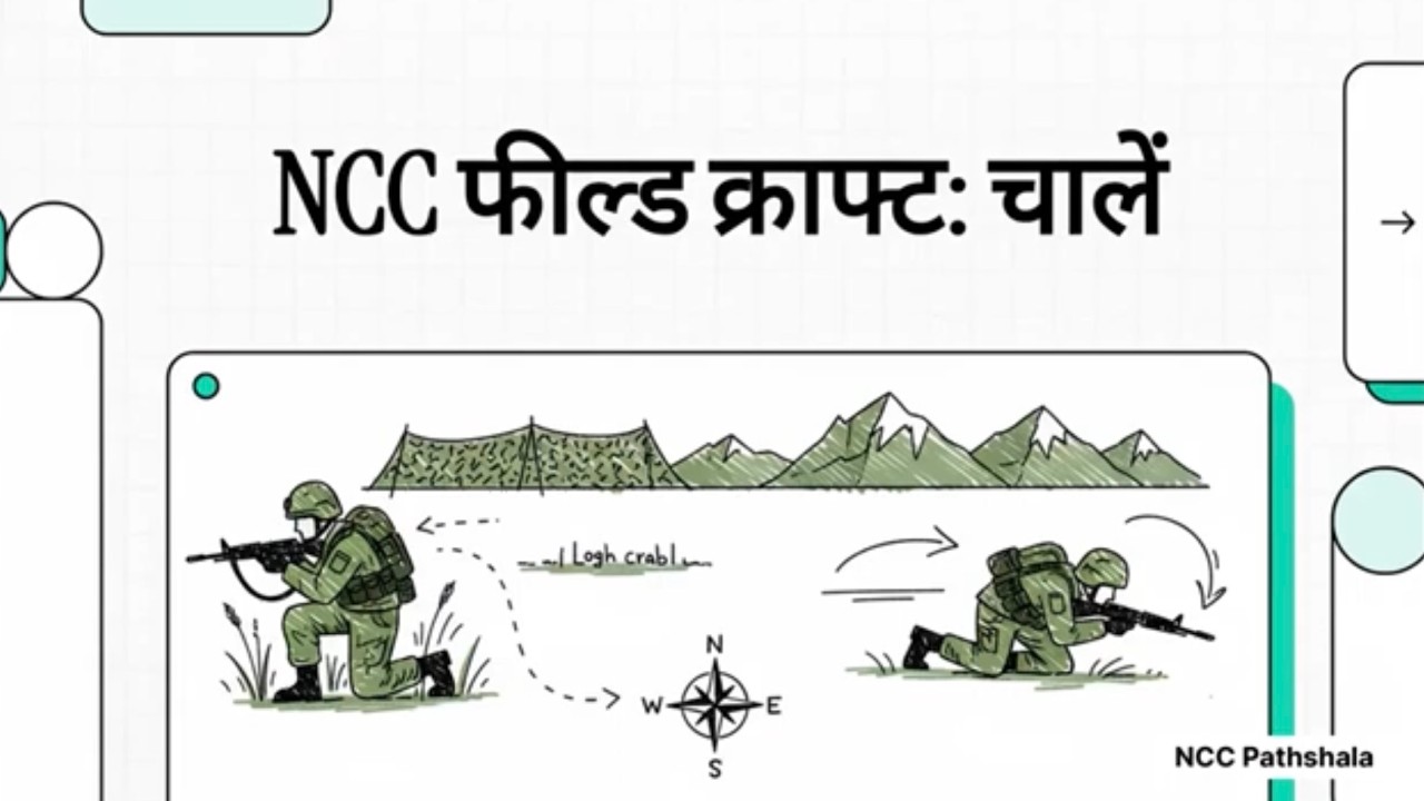 NCC B & C Certificate Exam | Field Craft & Battle Craft: Movement ( चालें ) l NCC Chale l