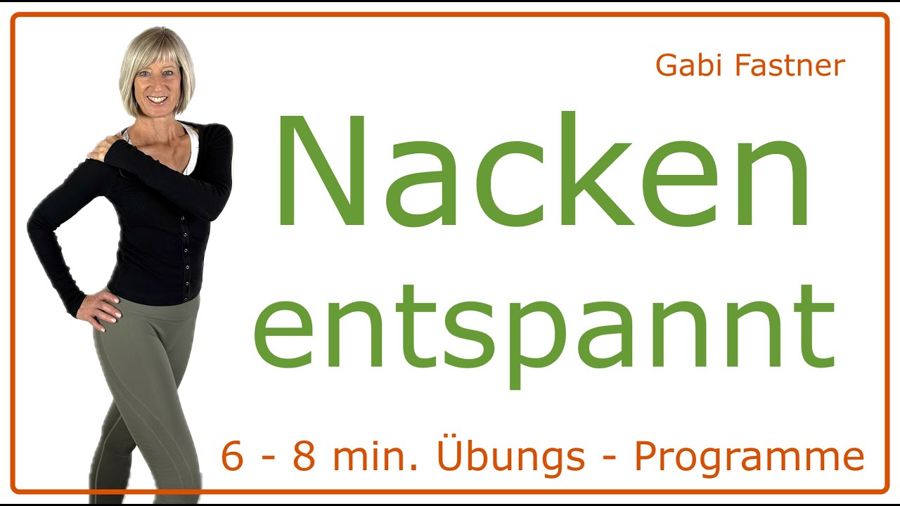 🔸8 min. Nacken entspannt | Schultern, Schultergürtel und BWS mobilisiert, ohne Geräte, im Stehen