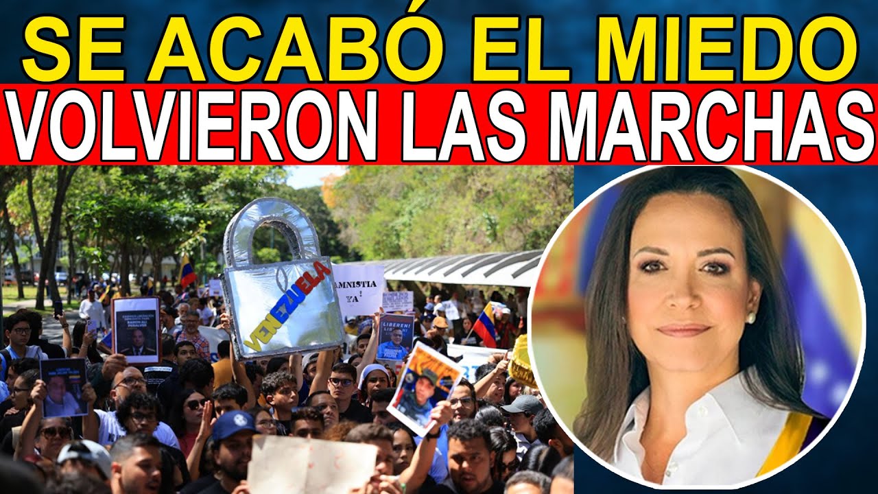 🚨 ÚLTIMA HORA 🔴PROTESTAS EN CARACAS - SE ACABÓ EL MIEDO