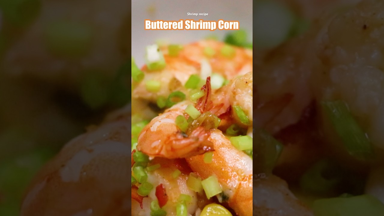 Buttered shrimp sweetcorn #food #seafoodprep #recipe #lutongbahay  #quickandeasycooking