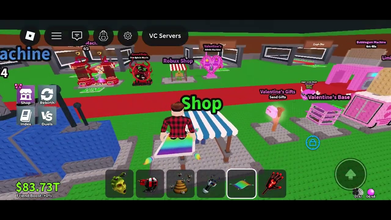 Valentines day part 2 admin abuse W sammy insane luck must watch till the end