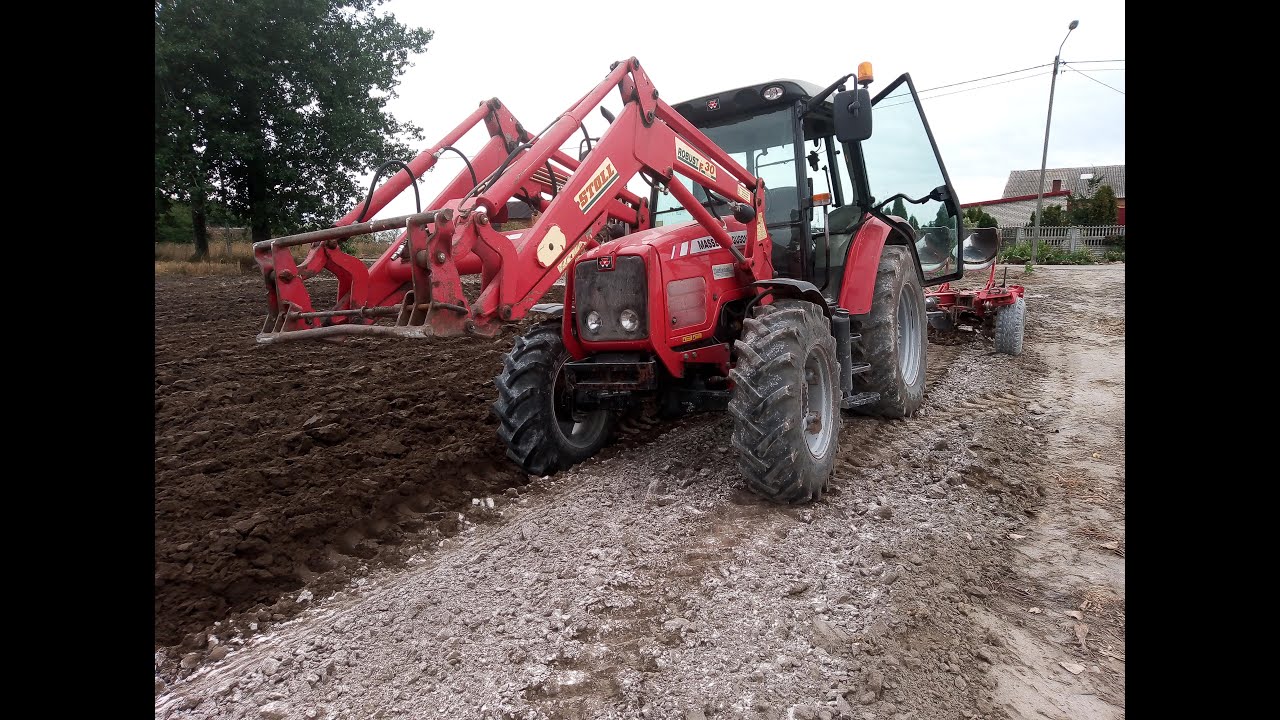 Hit Internetu 2019!Pług większy od ciągnika!Massey Ferguson 5435 VS Akpil KM180 VS 2 Klasa Ziemi!