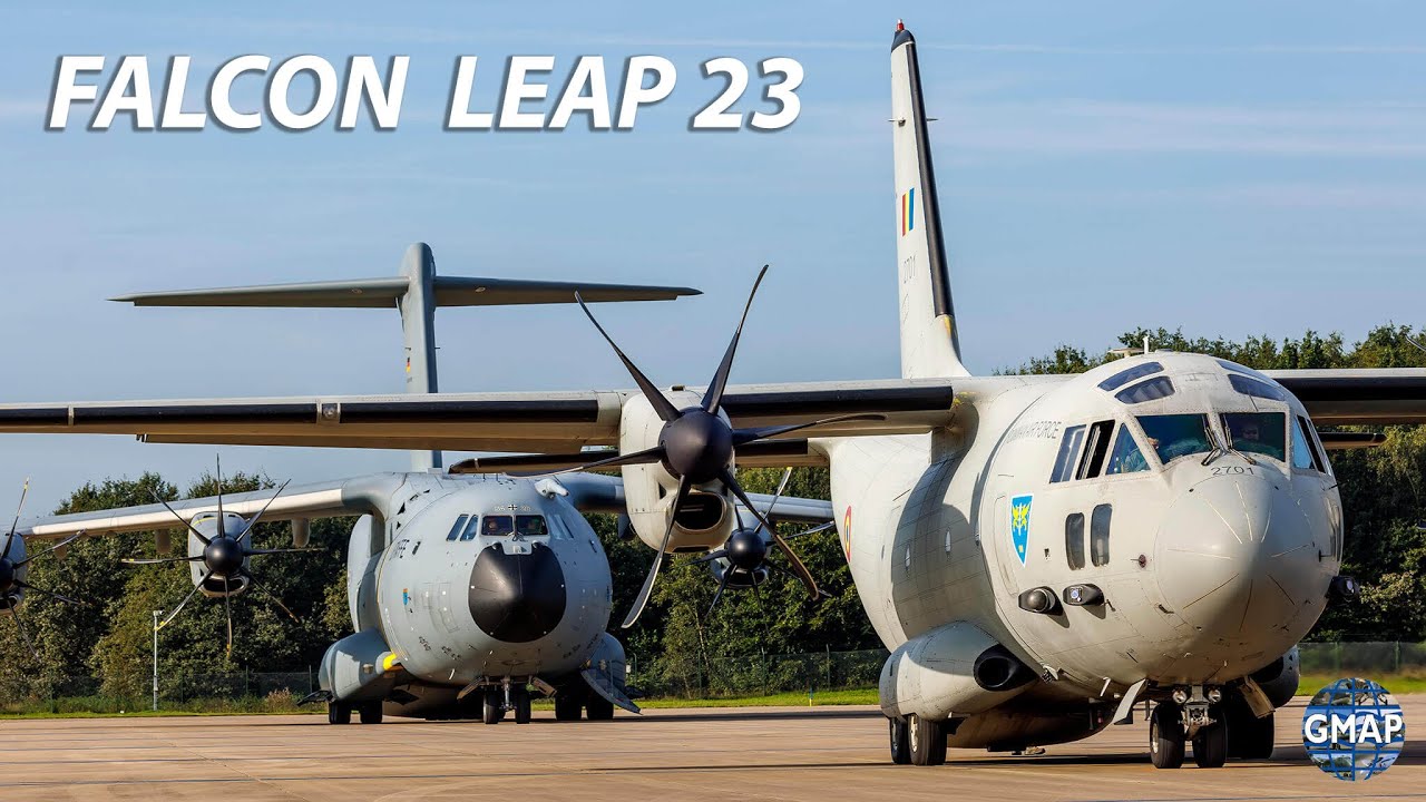 Falcon Leap 2023 paratrooper military exercise #army #military  #aviation #falconleap #gmapdotnl