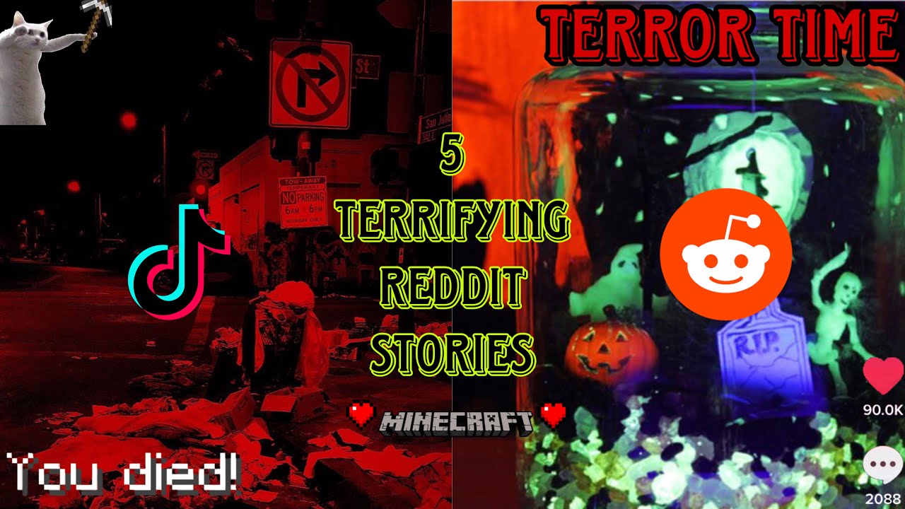 scary reddit stories // Minecraft parkour compilation