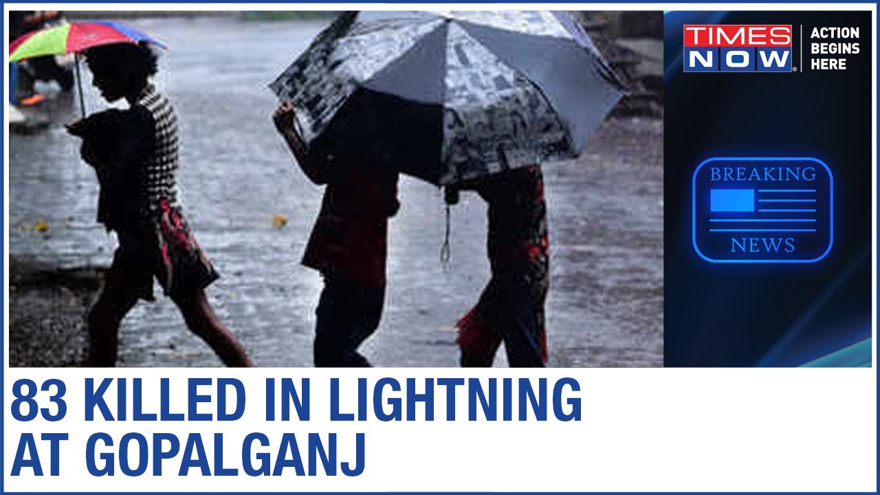 Bihar: 83 killed in lightning; state government announced compensation