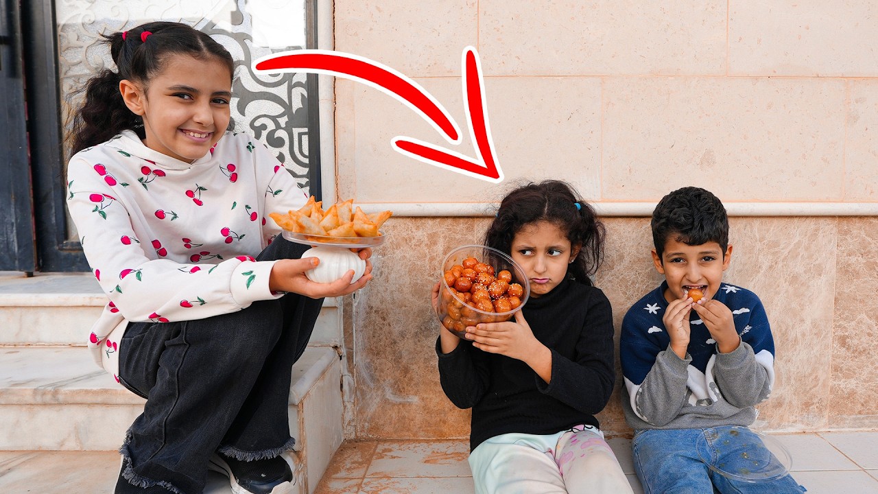 فيلم بنت تساعد في افطار صائم !! لولو