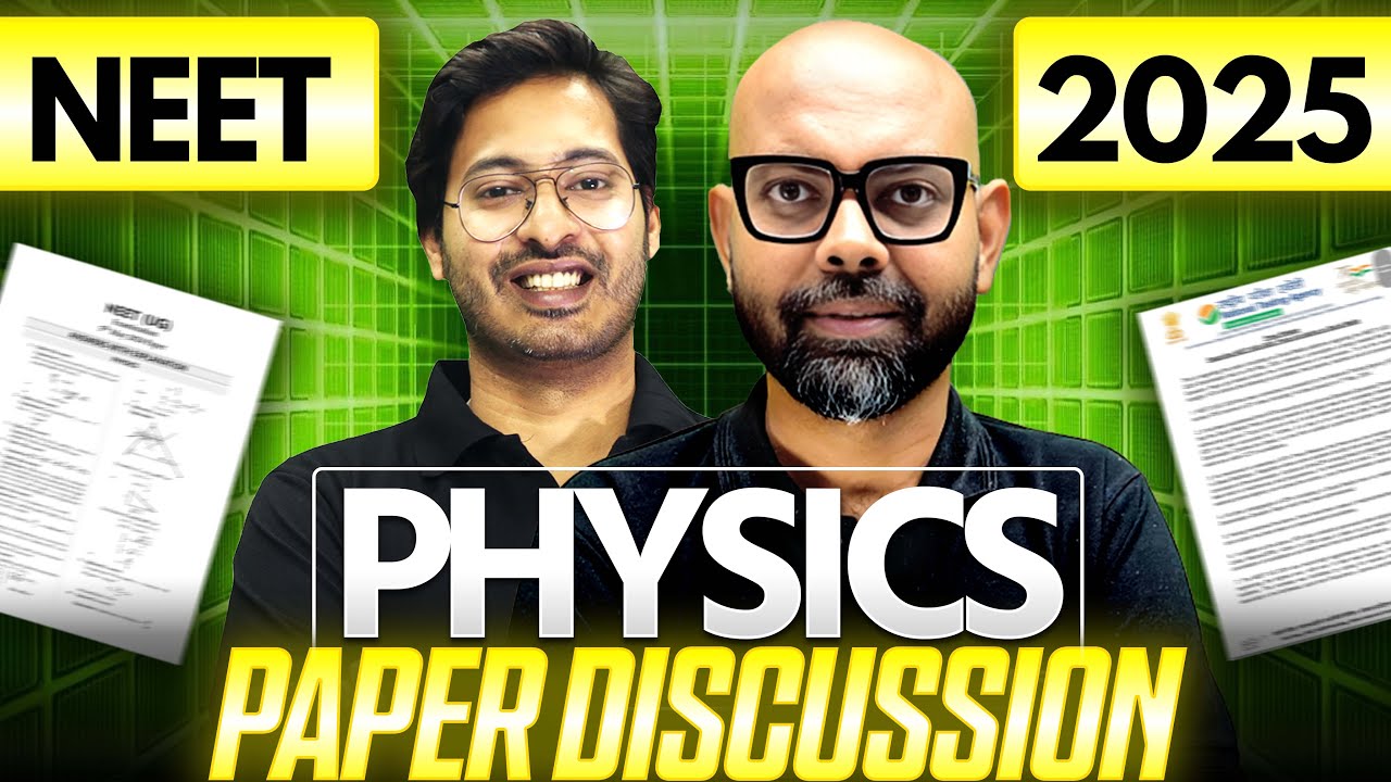 Toughest NEET Physics Paper EVER? 😱 | 2025 Live Analysis!