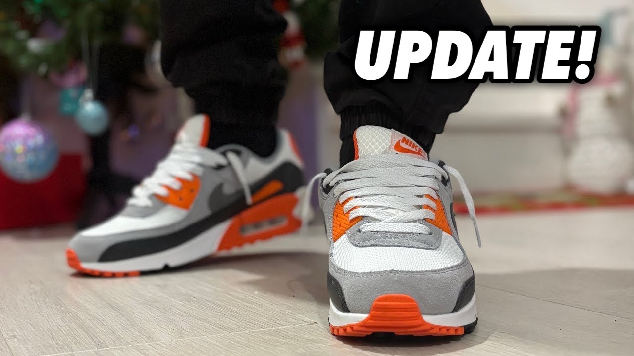 ОБНОВЛЕНИЕ! После 3 месяцев ношения кроссовок NIKE AIR MAX 90 SUMMIT WHITE SMOKE GREY