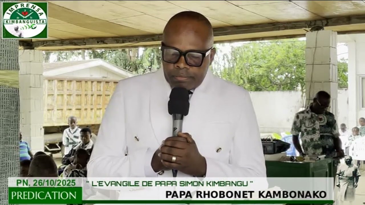 PREDICATION PAPA RHOBONET KAMBONAKO P NOIRE