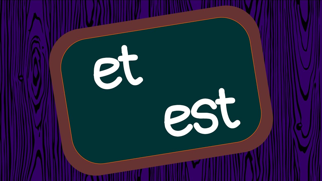 Ne pas confondre [est] et [et]