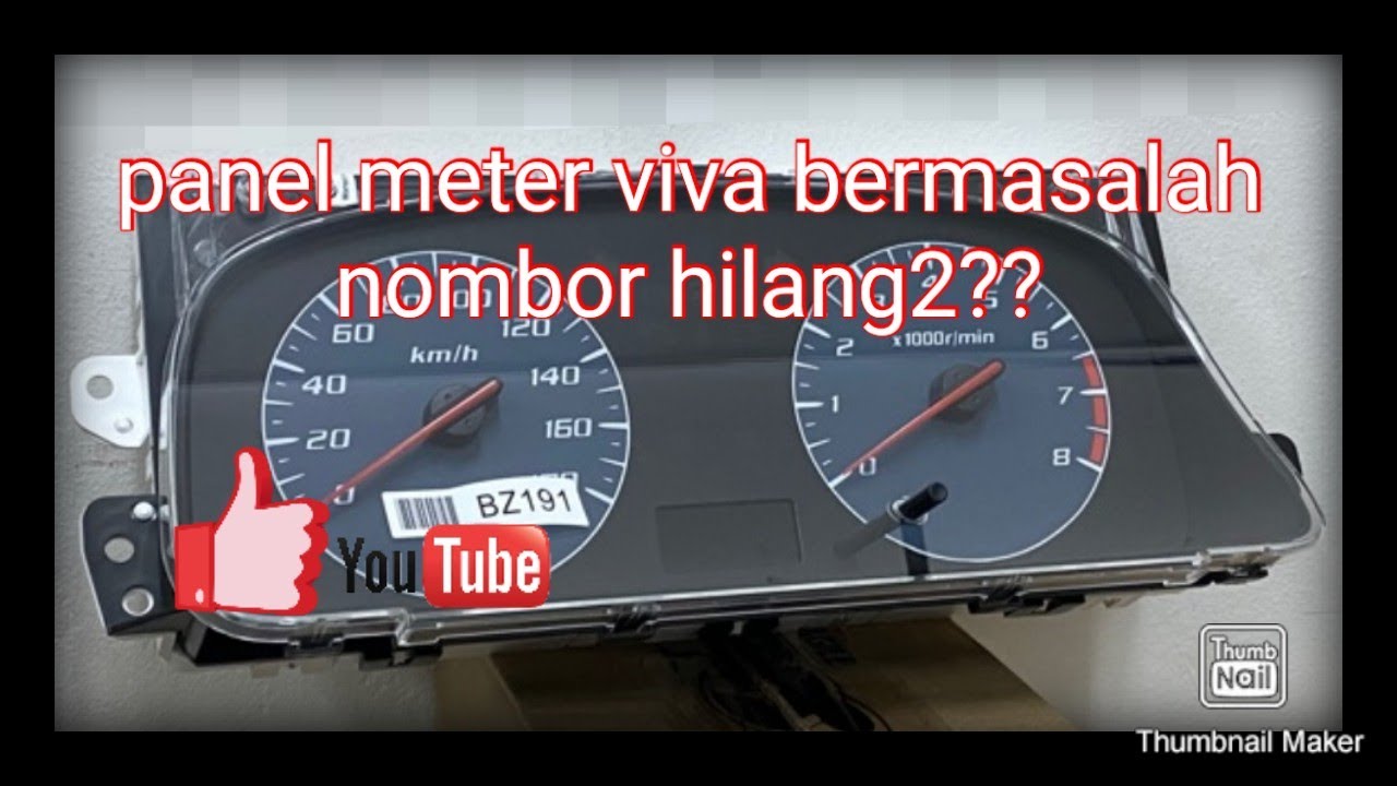 Panel meter perodua viva bermasalah & cara penyelesaian #panelmeter #viva #diy #repair