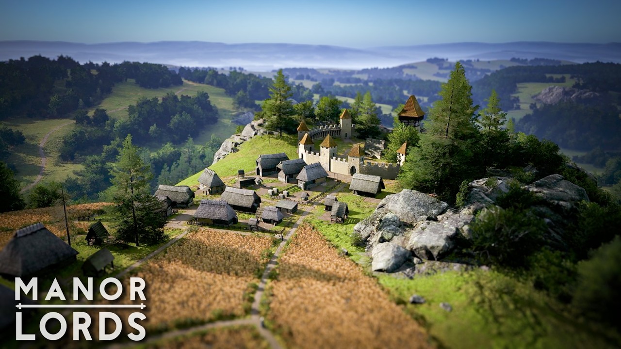 MANOR LORDS Relaxing Longplay: Building the PERFECT Kingdom... | Stress Relief & Fall Asleep